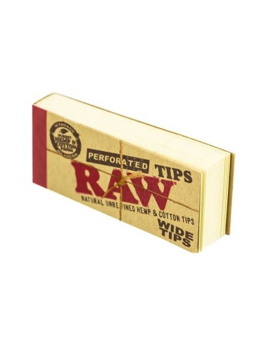 فیله سیگار دست پیچ پهن (فیلتر تیپ) RAW Wide Tips