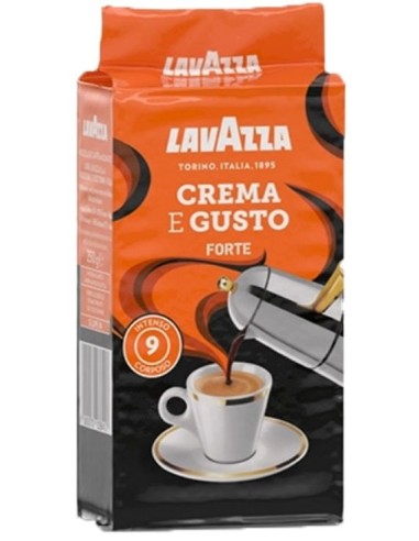 پودر قهوه لاوازا (لاواتزا) کرما ای گوستو فورته Lavazza Crema E Gusto Forte 250g