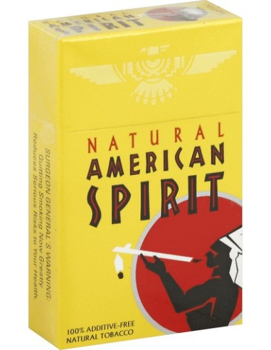 سیگار آمریکن اسپریت زرد american spirit - (20 نخی)