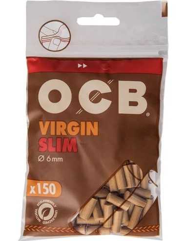فیلتر سیگار پیچ 150 عددی OCB Virgin Slim 6mm