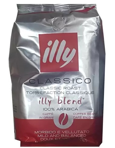 دانه قهوه ایلی کلاسیکو کلاسیک روست 1 کیلویی illy Classico Classic Roast Coffee Bean