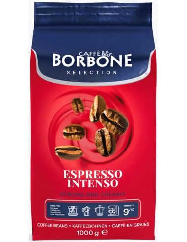 خرید دانه قهوه اسپرسو اینتنسو بوربن Borbone Espresso Intenso Coffee Beans