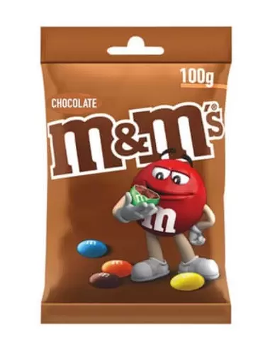 دراژه - اسمارتیز شکلات شیری ام اند ام 100گرمی M&M’s Chocolate Candy