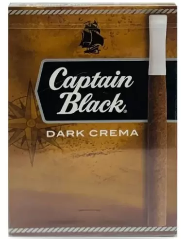 سیگار برگ مینی کاپتان بلک دارک کرم Captain Black Dark Creama - (پاکت 8 نخی)