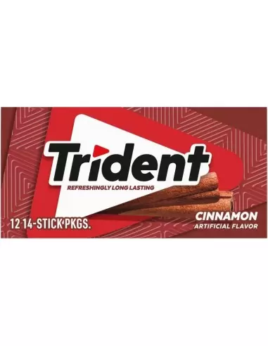 خرید آدامس تریدنت با طعم دارچین اصل 14عددی Trident Cinnamon Flavor Gum