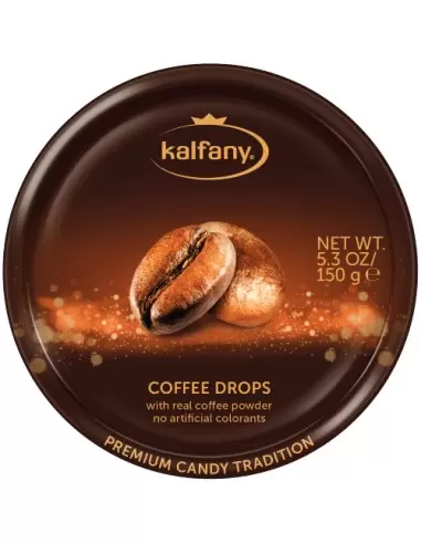قیمت خرید آبنبات کالفانی با طعم قهوه 150 گرمی Kalfany Coffee Drops Candies