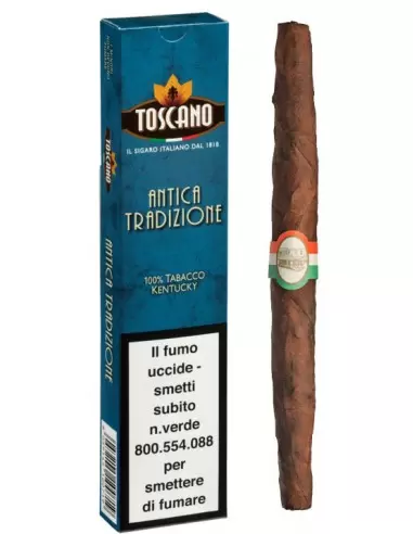 سیگار برگ (سیگارلو) توسکانو Toscano Antica Tradizione (بسته 2 نخی)