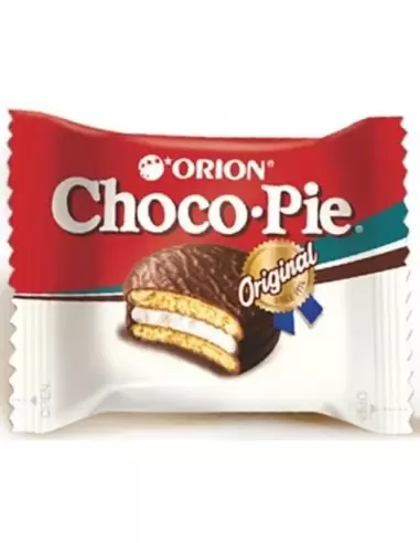 بیسکویت نرم شوکوپای اریون با روکش شکلاتی 30 کرمی Orion Choco Pie Chocolate Coated Soft Biscuit