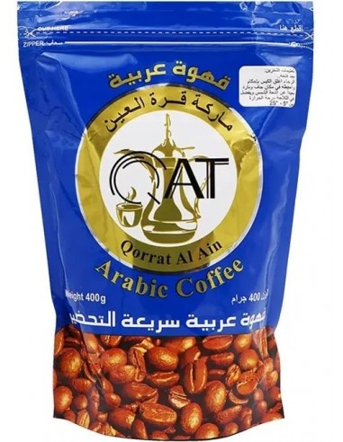 خرید پودر قهوه فوری عربی قرة العین 400 گرمی Qorrat Al Ain Arabic Ground Coffee