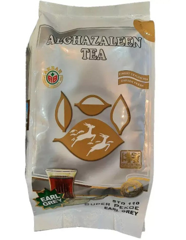 خرید چای سیاه دو غزال (الغزالین) اکبر 400 گرمی Akbar Alghazaleen Tea