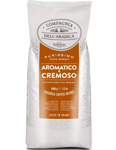 دانه قهوه کورسینی آروماتیک کرموسو یک کیلویی Corsini Aromatico e Cremoso
