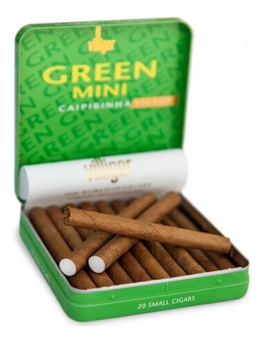 قیمت و خرید سیگار برگ ویلیجر مینی سبز (سیگاریلو) Villiger Mini Green