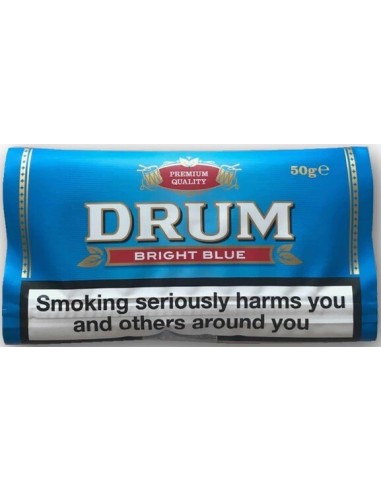 قیمت خرید توتون سیگارپیچ درام برایت بلو Drum Bright Blue